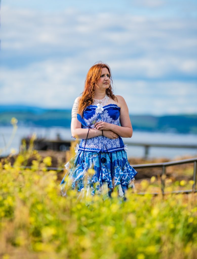 These photos were part of a shoot aimed at showcasing a series of handmade dresses. The light and environment turned out to be so welcoming we included a series of close-up portrait shots to complement the full body shots of the dresses.